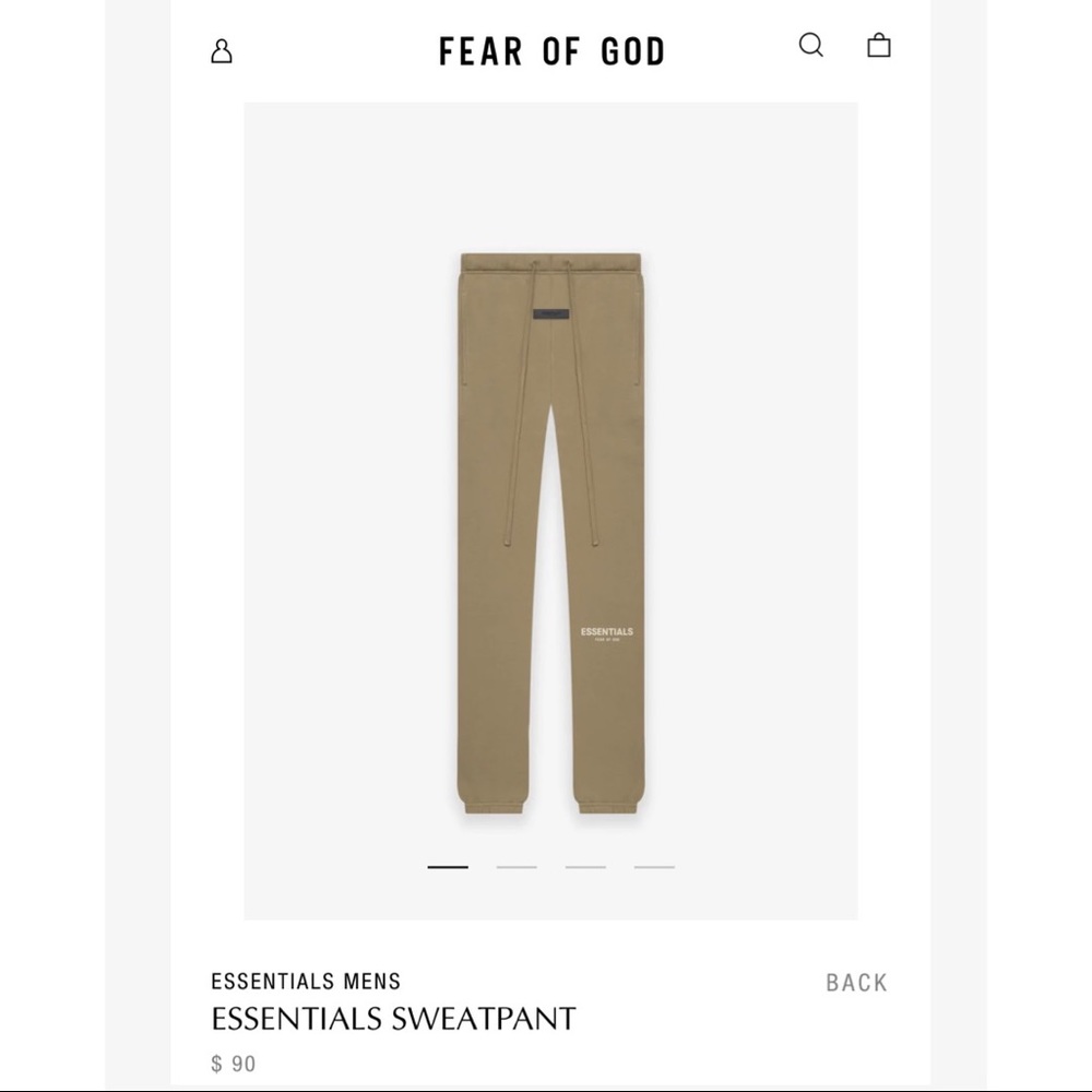 Fear of God Essentials Sweatpant (OAK)